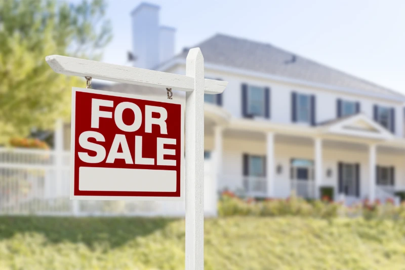 Home for same real estate sign